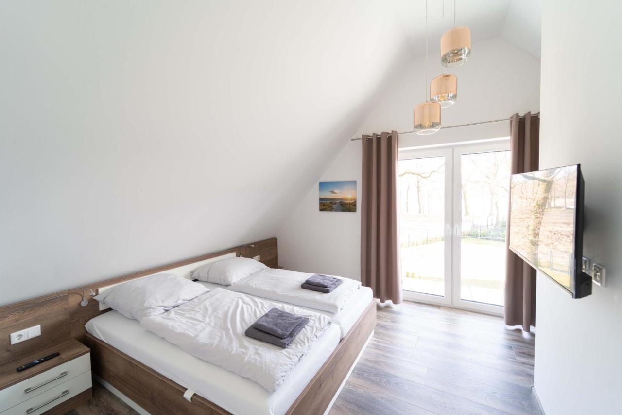 Ferienhaus Seeblick Am Harkebruegger See Mit Sauna Und Kamin Barssel  Экстерьер фото